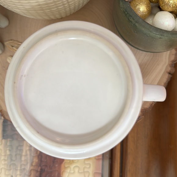 Hallmark Cards VTG Friend Mug with lid/coaster Fruit and  Flower pattern - Picture 7 of 7